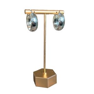 Solid Sterling Silver Chunky Hoop Earrings